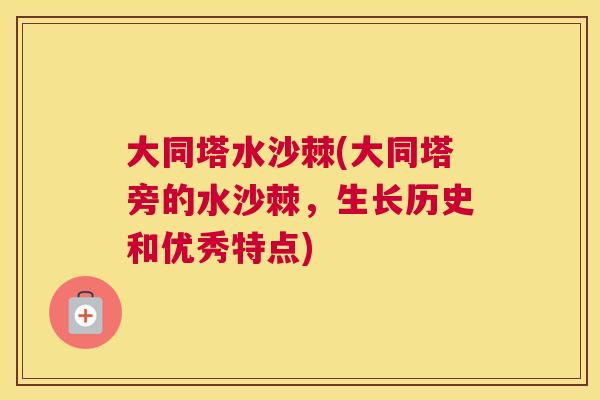 大同塔水沙棘(大同塔旁的水沙棘,生长历史和优秀特点)