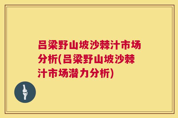吕梁野山坡沙棘汁市场分析(吕梁野山坡沙棘汁市场潜力分析)