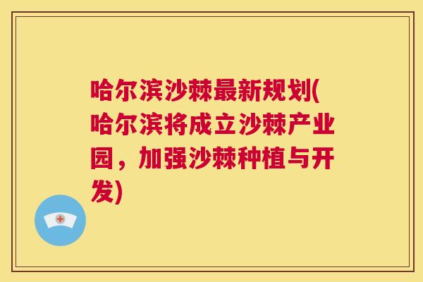 哈尔滨沙棘最新规划(哈尔滨将成立沙棘产业园，加强沙棘种植与开发)