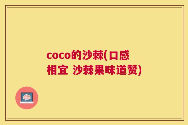 coco的沙棘(口感相宜 沙棘果味道赞)