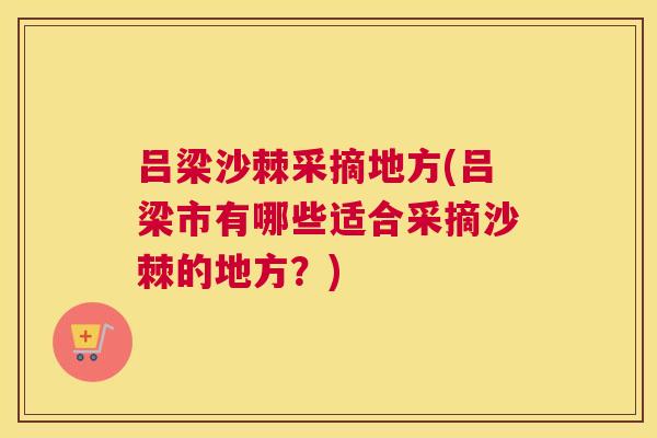 吕梁沙棘采摘地方(吕梁市有哪些适合采摘沙棘的地方？)