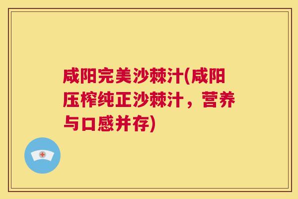 咸阳完美沙棘汁(咸阳压榨纯正沙棘汁，营养与口感并存)
