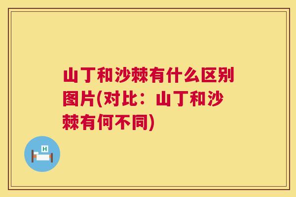 山丁和沙棘有什么区别图片(对比:山丁和沙棘有何不同)