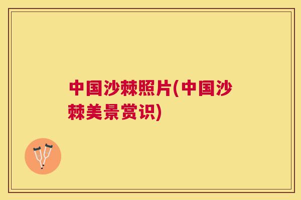 中国沙棘照片(中国沙棘美景赏识)