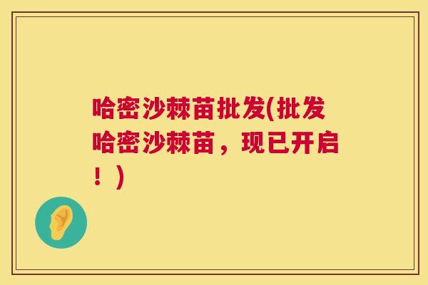 哈密沙棘苗批发(批发哈密沙棘苗,现已开启!) 哈密沙棘苗批发(批发哈密沙棘苗,现已开启!)