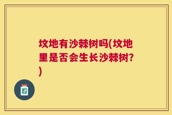 坟地有沙棘树吗(坟地里是否会生长沙棘树?)