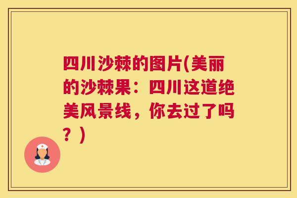 四川沙棘的图片(美丽的沙棘果:四川这道绝美风景线,你去过了吗?) 四川沙棘的图片(美丽的沙棘果:四川这道绝美风景线,你去过了吗?)