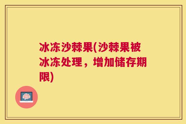 冰冻沙棘果(沙棘果被冰冻处理，增加储存期限)
