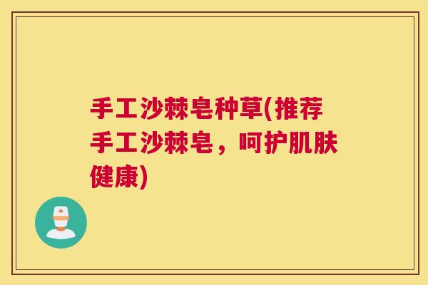 手工沙棘皂种草(推荐手工沙棘皂，呵护肌肤健康)