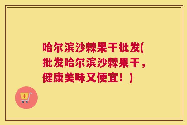 哈尔滨沙棘果干批发(批发哈尔滨沙棘果干，健康美味又便宜！)
