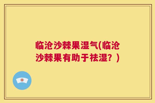 临沧沙棘果湿气(临沧沙棘果有助于祛湿？)