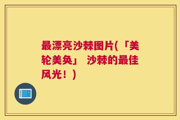 漂亮沙棘图片(「美轮美奂」 沙棘的佳风光!) 漂亮沙棘图片(「美轮美奂」 沙棘的佳风光!)