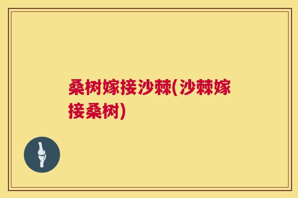 桑树嫁接沙棘(沙棘嫁接桑树)
