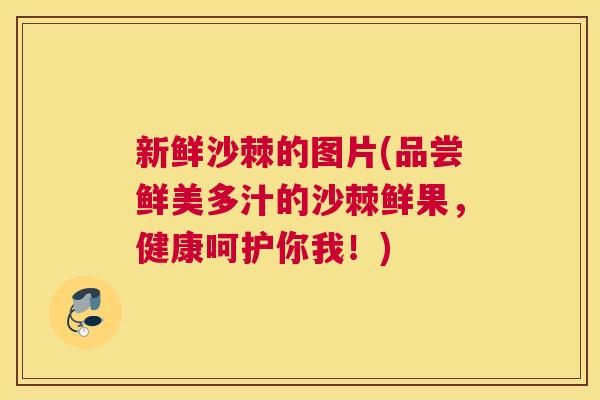 新鲜沙棘的图片(品尝鲜美多汁的沙棘鲜果，健康呵护你我！)