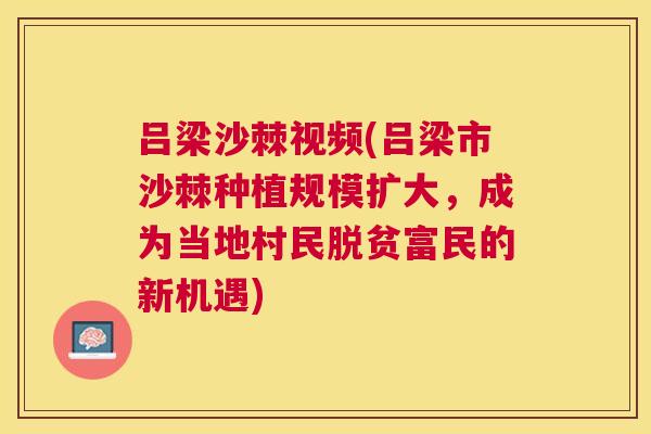 吕梁沙棘视频(吕梁市沙棘种植规模扩大,成为当地村民脱贫富民的新机遇)