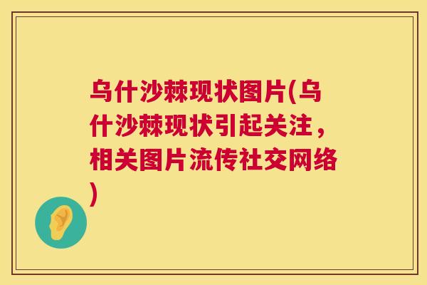 乌什沙棘现状图片(乌什沙棘现状引起关注,相关图片流传社交网络) 乌什沙棘现状图片(乌什沙棘现状引起关注,相关图片流传社交网络)