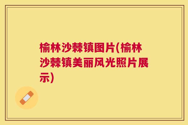 榆林沙棘镇图片(榆林沙棘镇美丽风光照片展示)