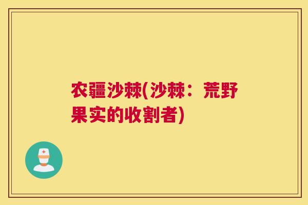 农疆沙棘(沙棘：荒野果实的收割者)
