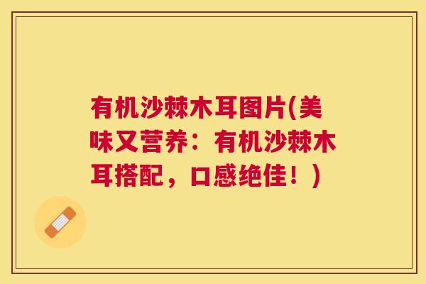 有机沙棘木耳图片(美味又营养：有机沙棘木耳搭配，口感绝佳！)