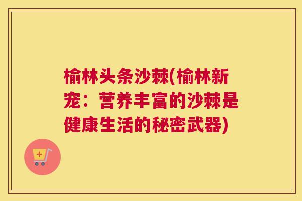 榆林头条沙棘(榆林新宠：营养丰富的沙棘是健康生活的秘密武器)