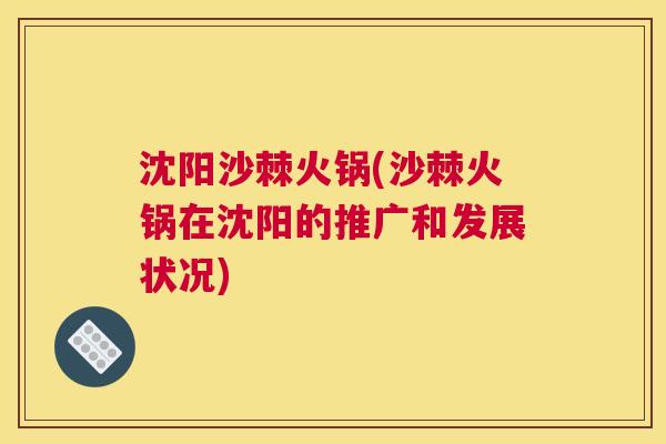 沈阳沙棘火锅(沙棘火锅在沈阳的推广和发展状况)