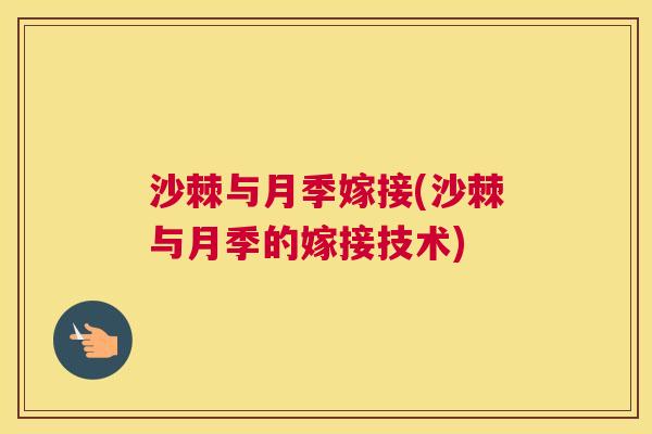 沙棘与月季嫁接(沙棘与月季的嫁接技术)