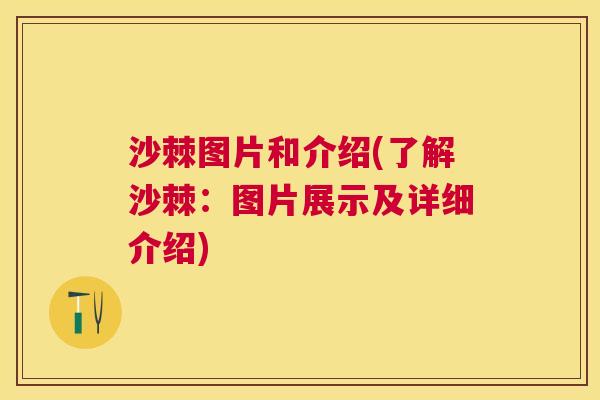 沙棘图片和介绍(了解沙棘：图片展示及详细介绍)