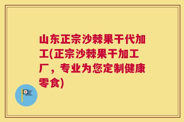 山东正宗沙棘果干代加工(正宗沙棘果干加工厂，专业为您定制健康零食)