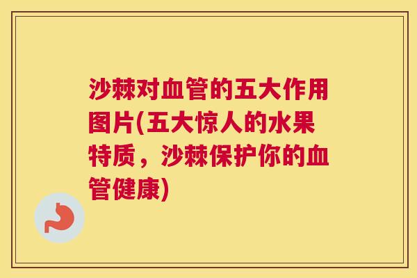 沙棘对血管的五大作用图片(五大惊人的水果特质，沙棘保护你的血管健康)