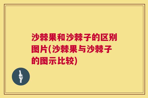 沙棘果和沙棘子的区别图片(沙棘果与沙棘子的图示比较)